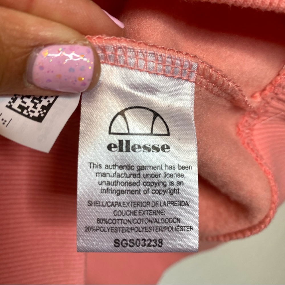 ELLESSE coral sweatshirt 🧡 - Picture 7 of 12